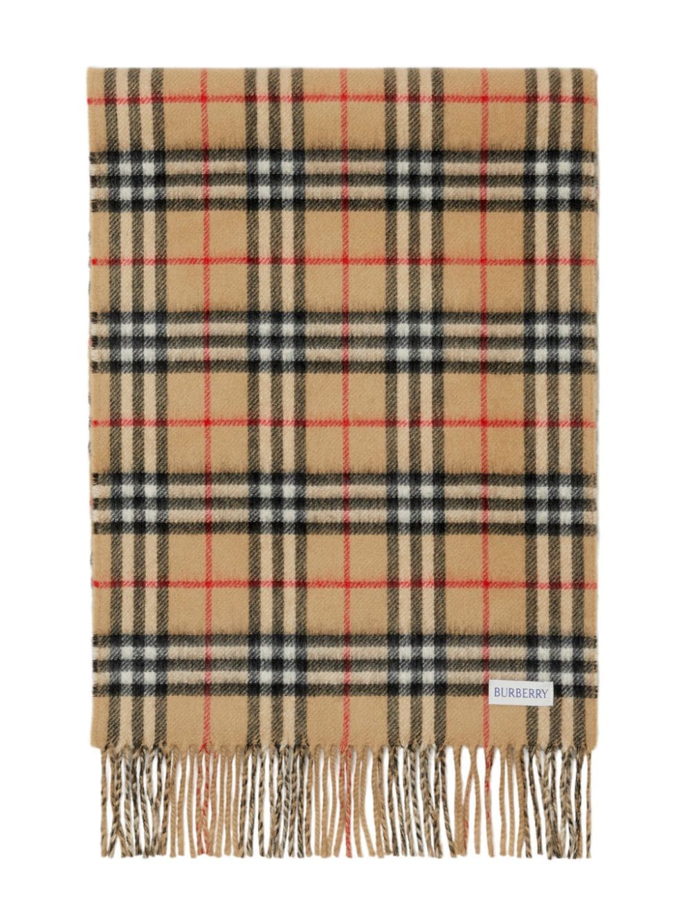 BURBERRY Reversible Cashmere Scarf