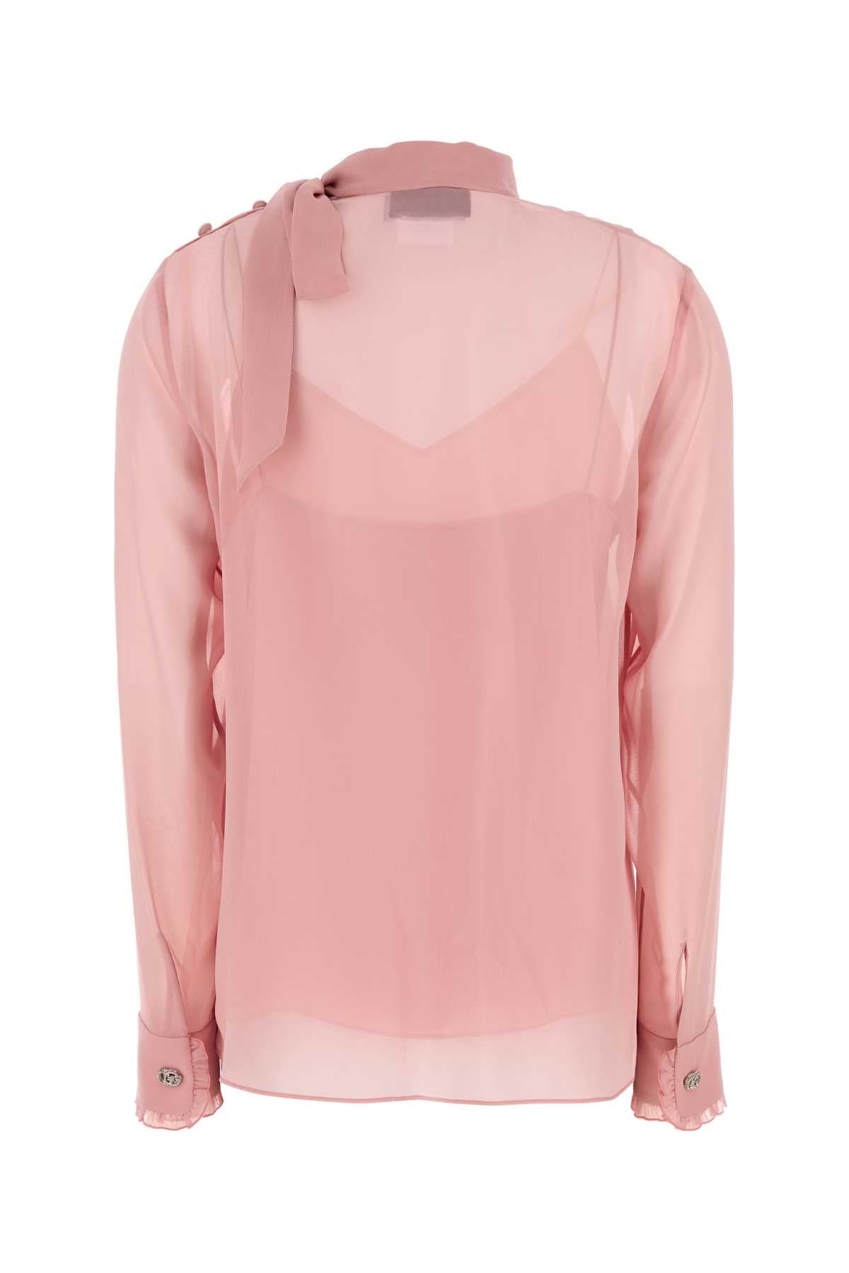 GUCCI Silk Crepe Blouse - SS25 Collection