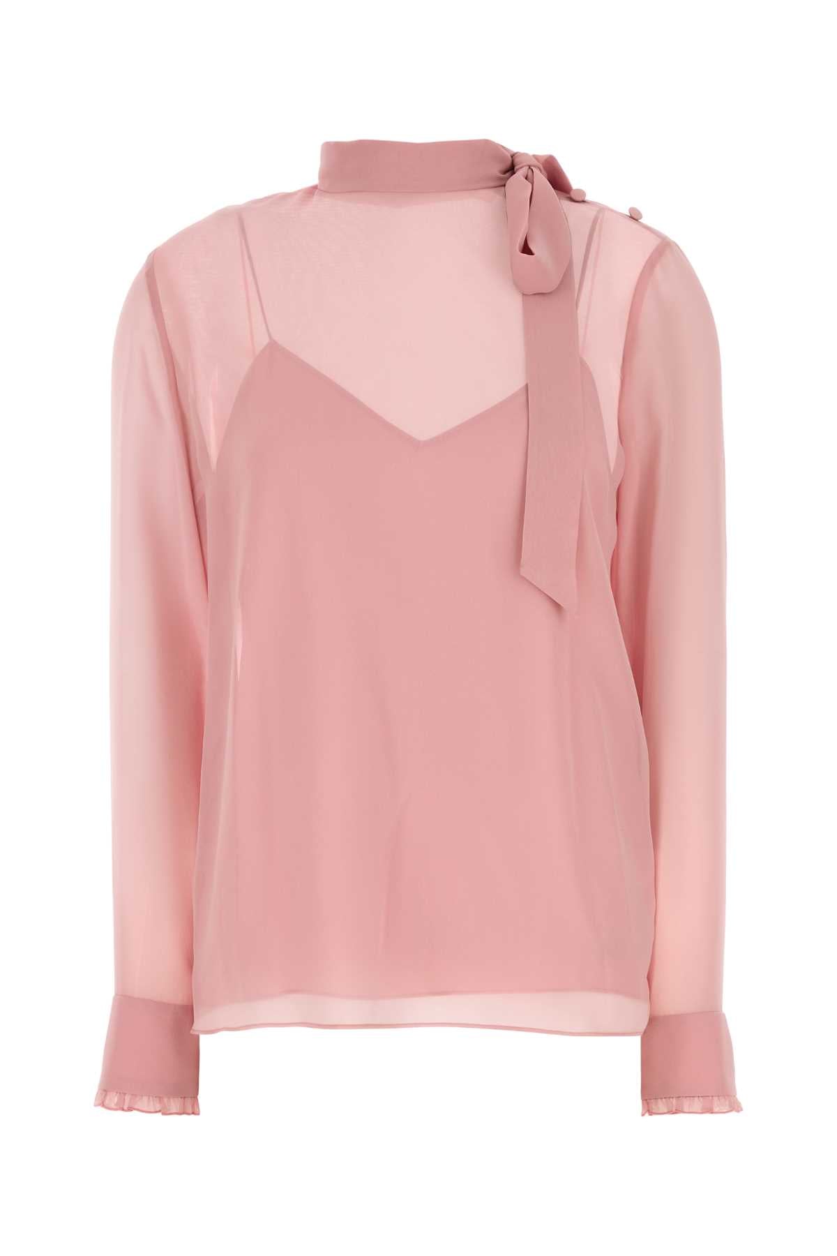 GUCCI Silk Crepe Blouse - SS25 Collection