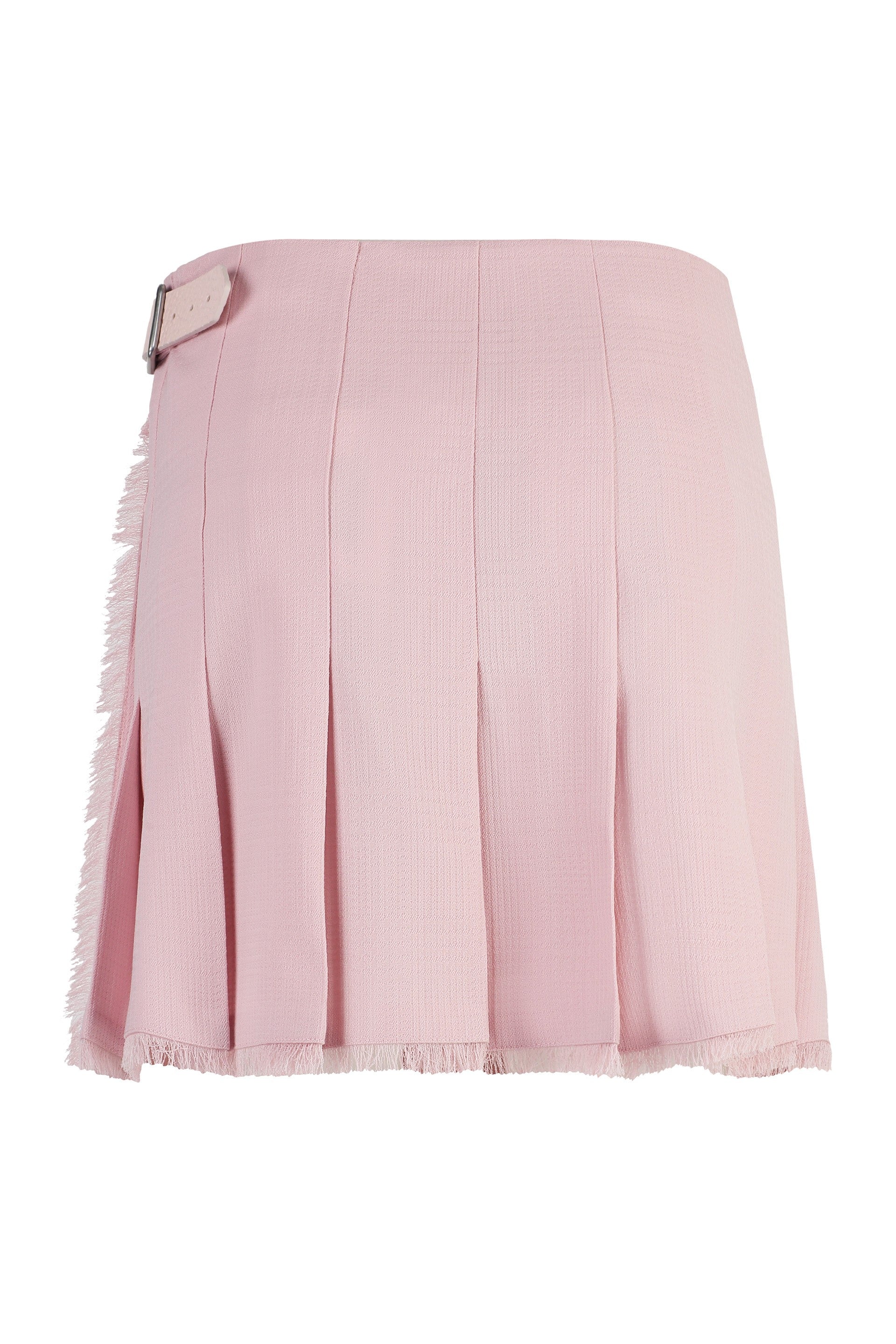 BURBERRY Chic Wrap Skirt with Lateral Closure