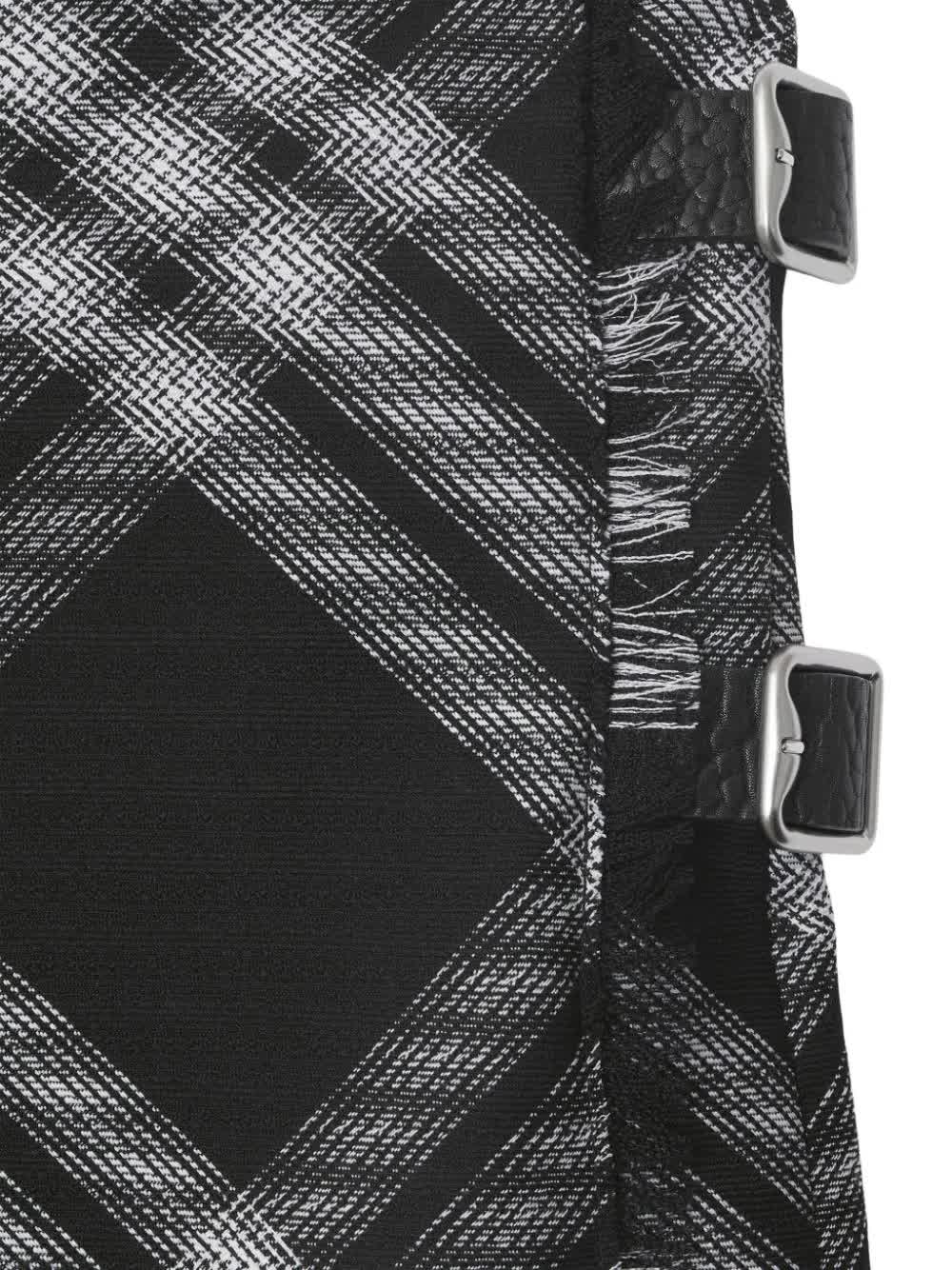 BURBERRY Kilt Style Mini Dress