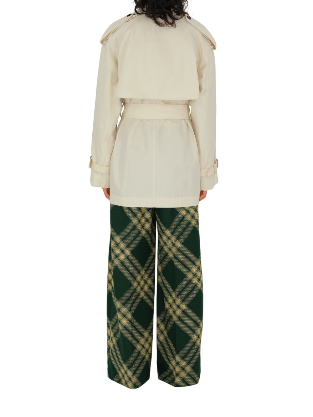 BURBERRY Belted Cotton Jacket for Women - SS24