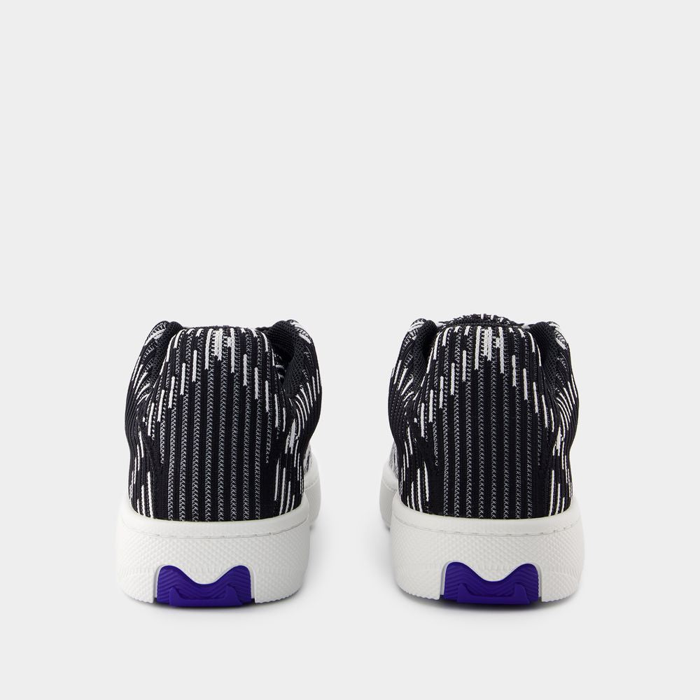 BURBERRY LF Box Knit Sneakers for Women