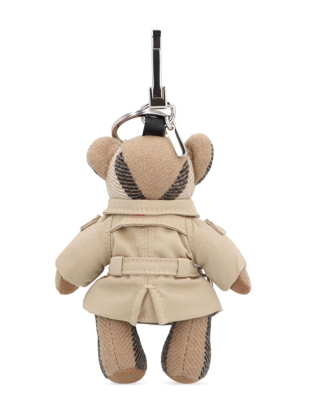 BURBERRY Mini Teddy Bear Charm with Trendy Outerwear