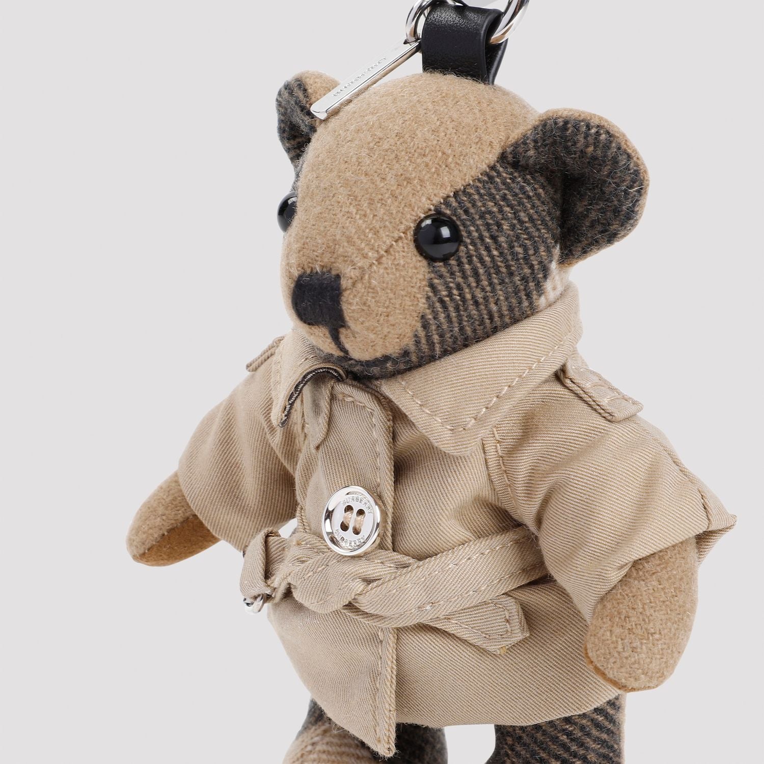 BURBERRY Mini Cashmere Keychain