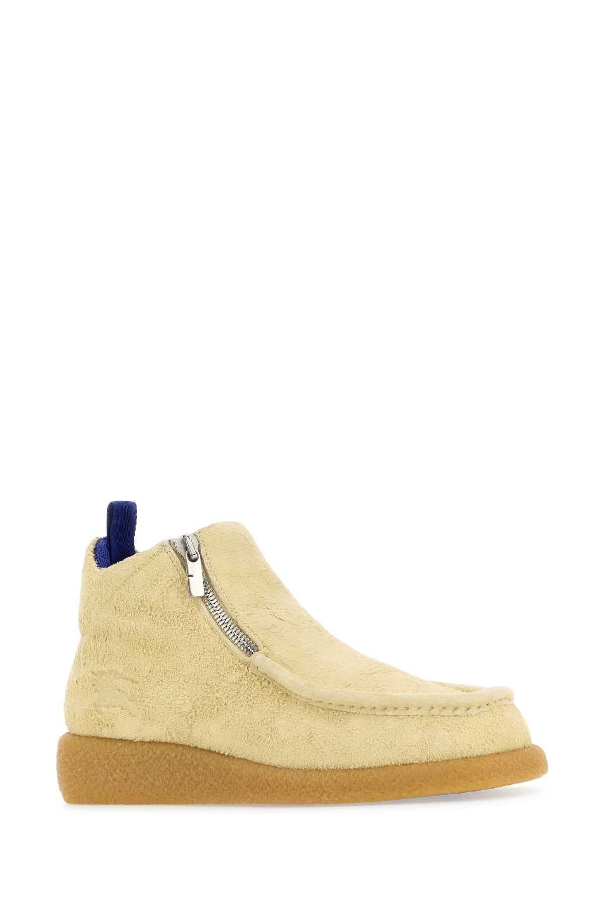 BURBERRY Suede Chance Ankle Boots - Men's Size Available