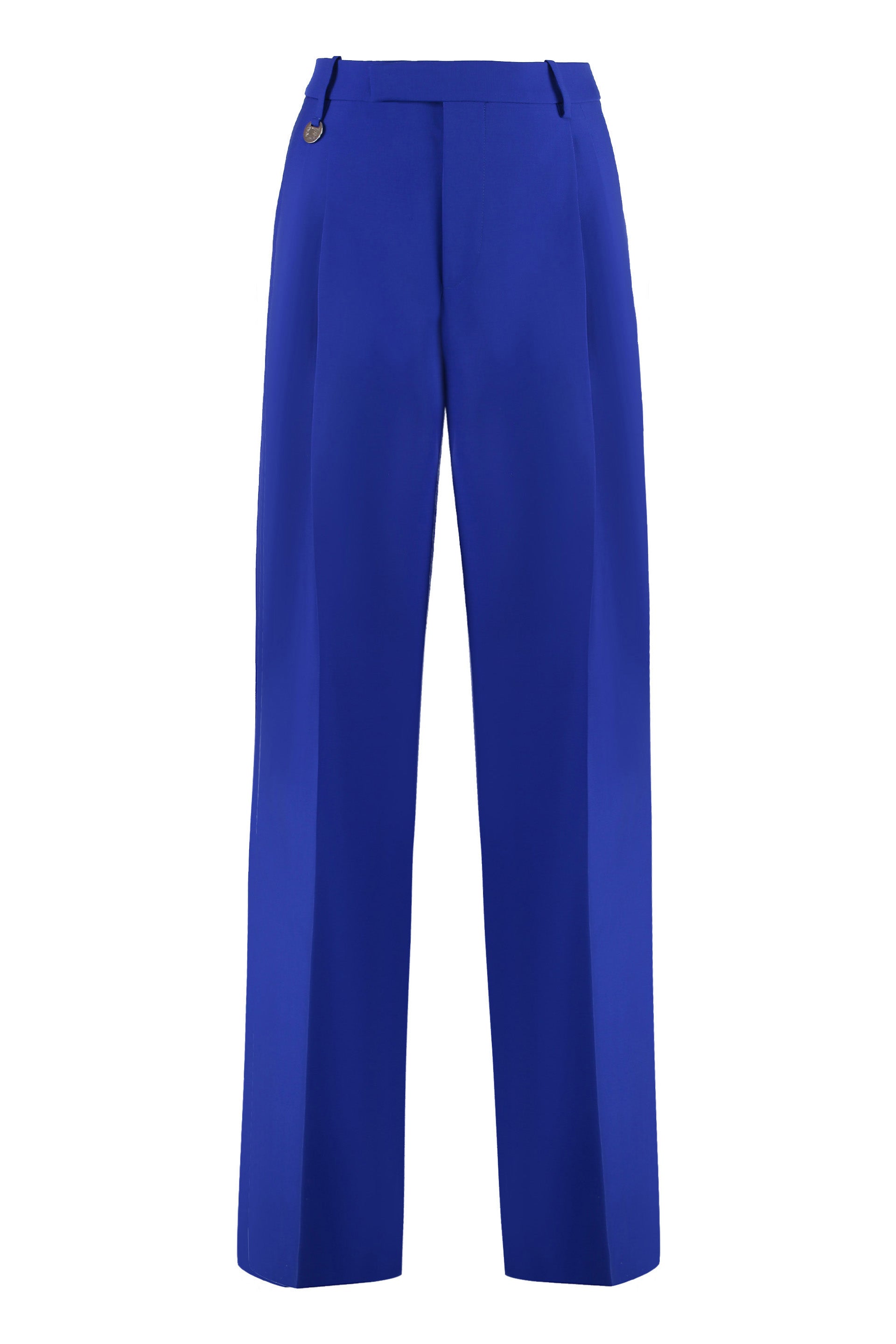 BURBERRY Tailored Virgin Wool Trousers for Women - SS24 Collection