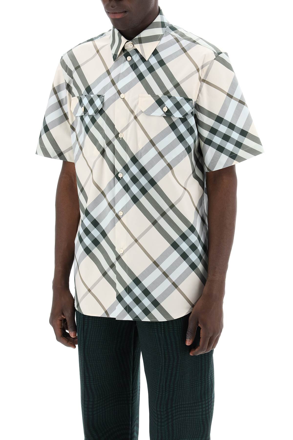 BURBERRY Classic Cotton Shirt for Men - SS24