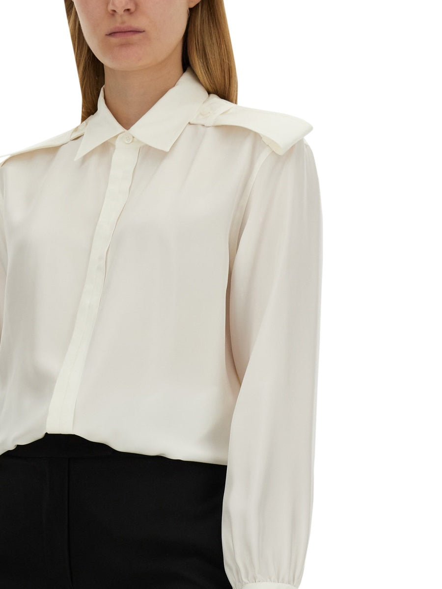 BURBERRY Silk Shirt - Size 6