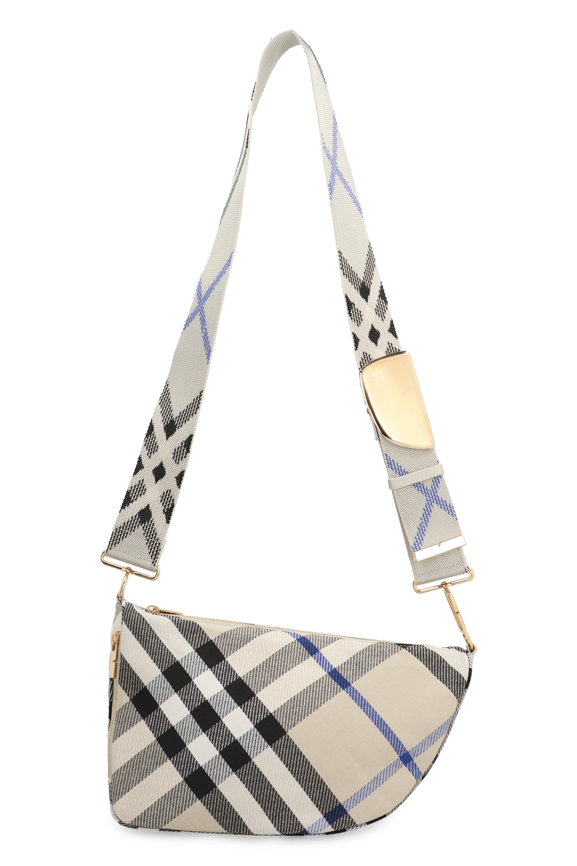 BURBERRY Shield Messenger Mini Handbag