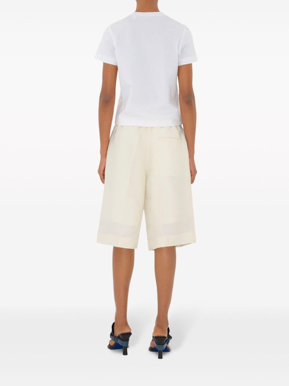 BURBERRY Women's 100% Cotton Mini T-Shirt - Knight IP Pattern