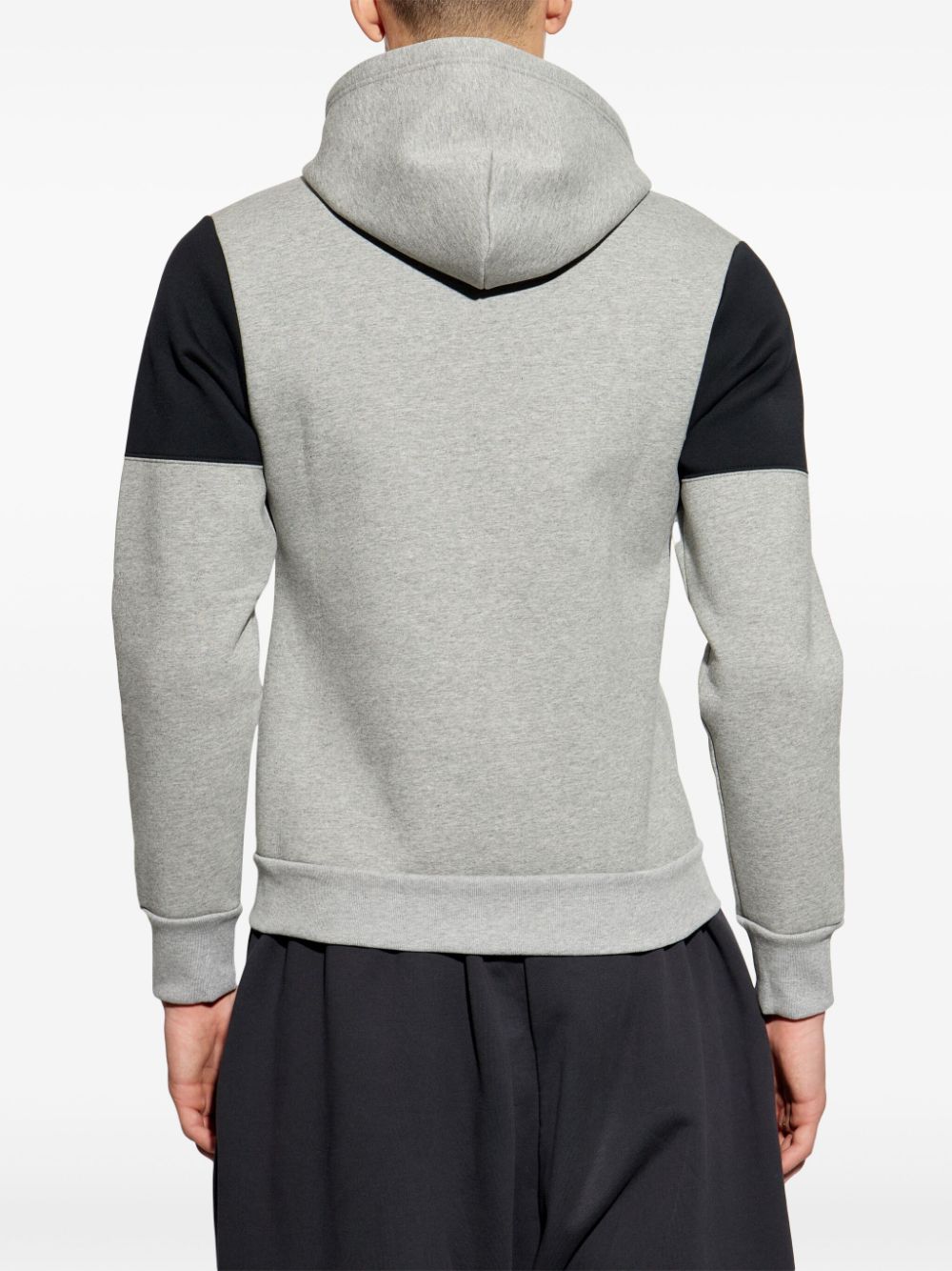 BALENCIAGA Men's Two-Way Zip Sweater with Front Pouch Pocket