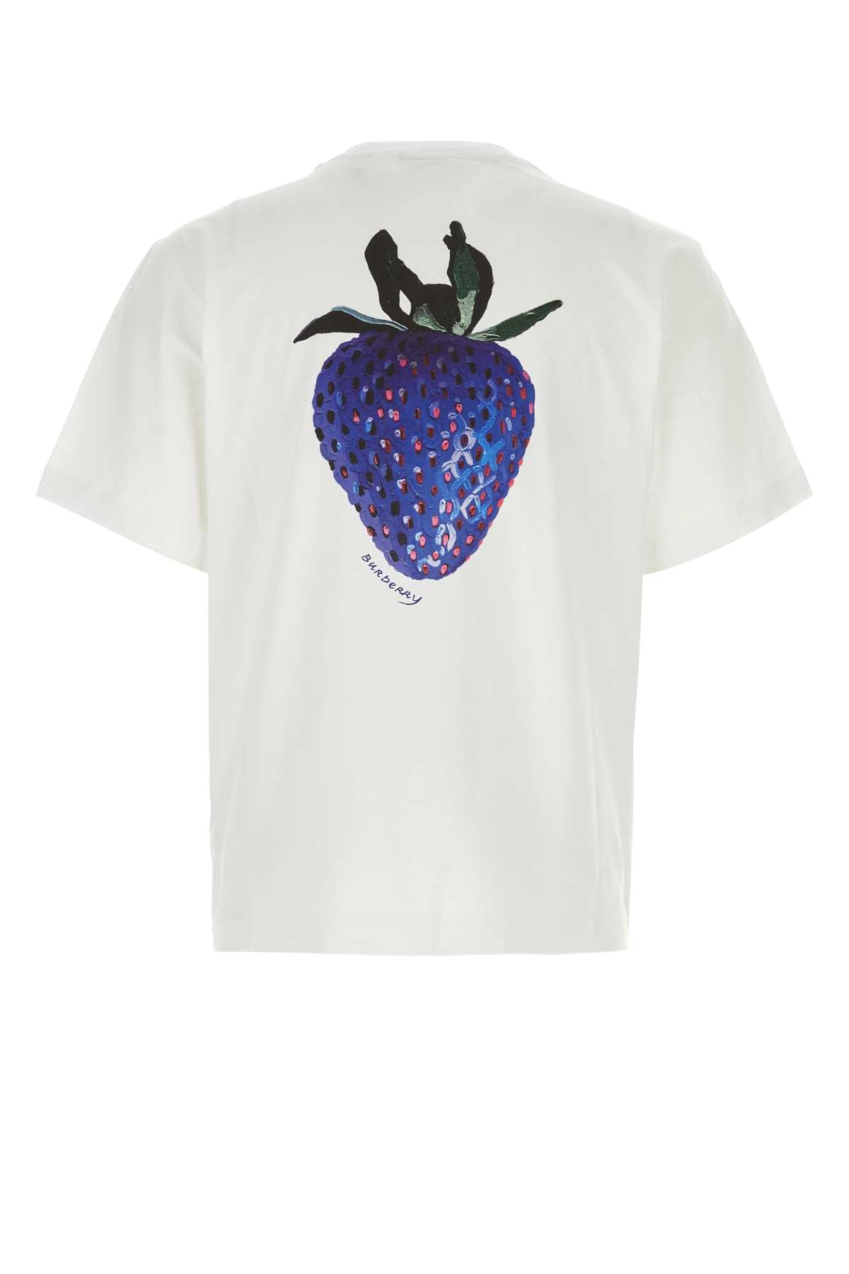 BURBERRY Stretch Cotton T-Shirt for Men - Summer Style