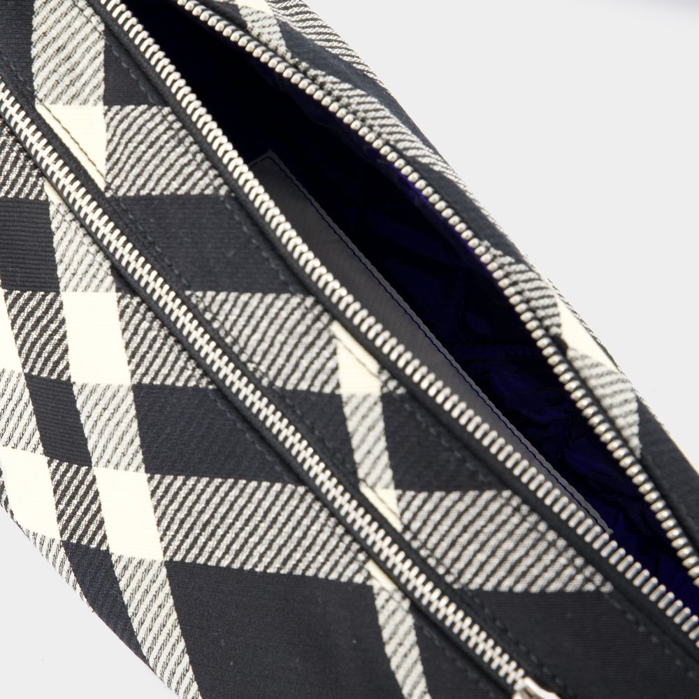 BURBERRY Shield Messenger Crossbody Mini Bag