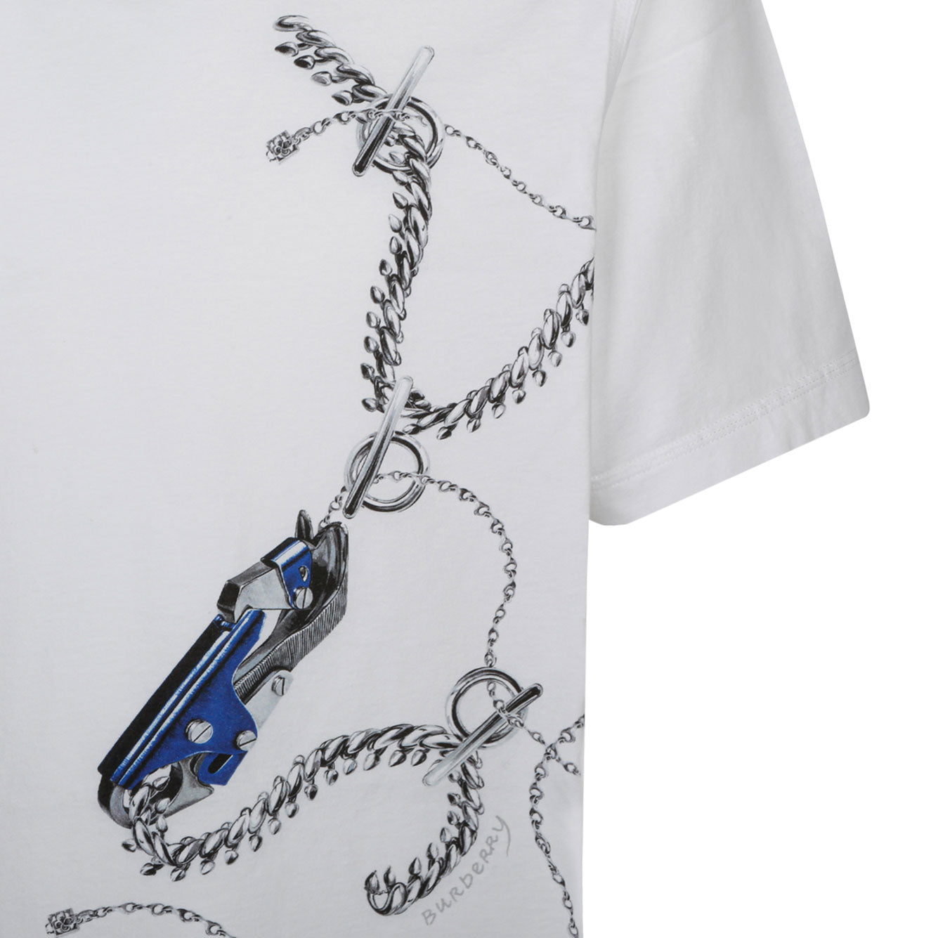 BURBERRY Classic Cotton T-Shirt for Men - Perfect for Fall 2025