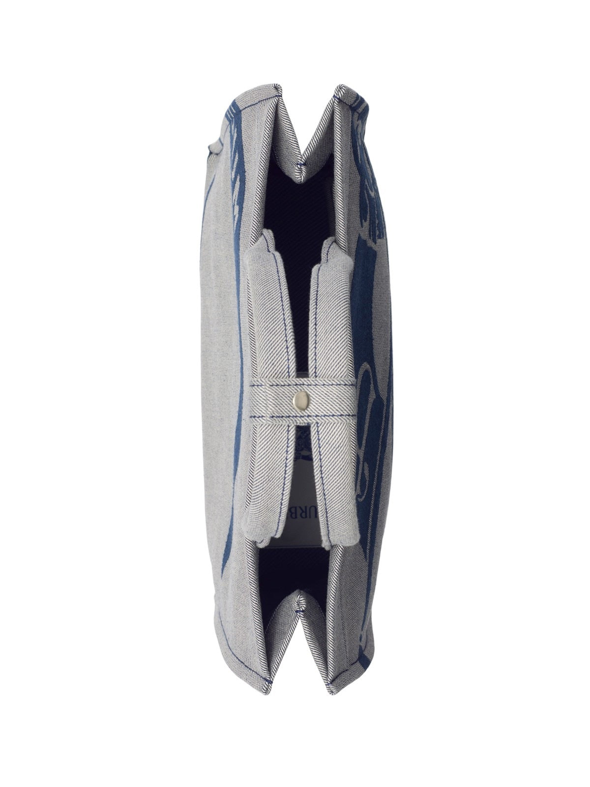 BURBERRY Knight Logo Tote Handbag - 38x37x13 cm