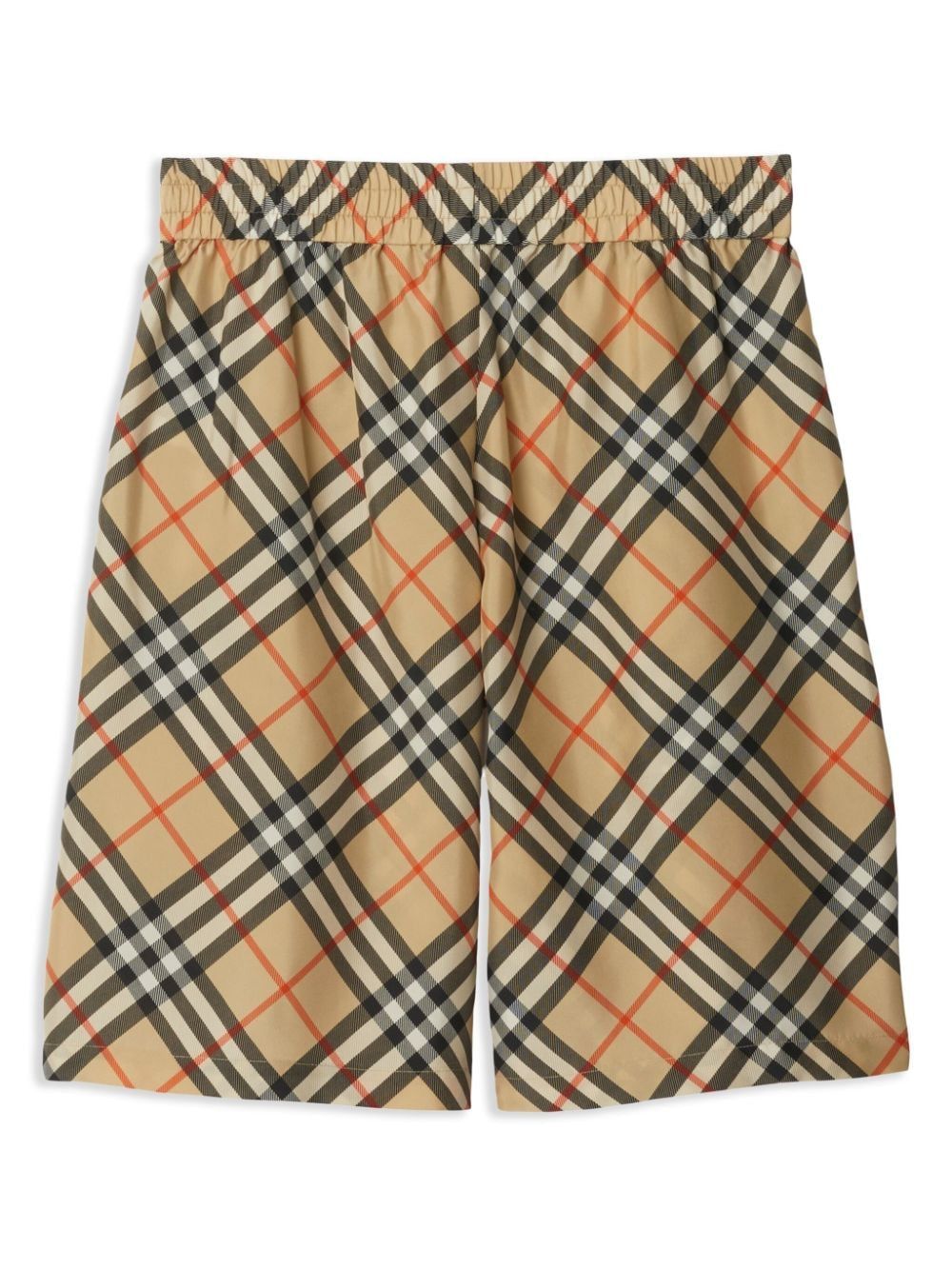 BURBERRY Check Motif Bermuda Shorts for Men