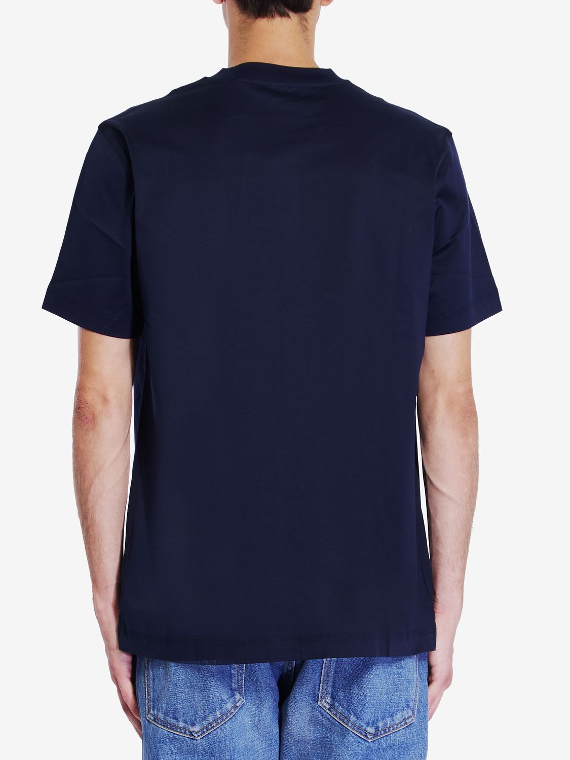 BURBERRY Men's Logo Embroidered T-Shirt - Limited Edition