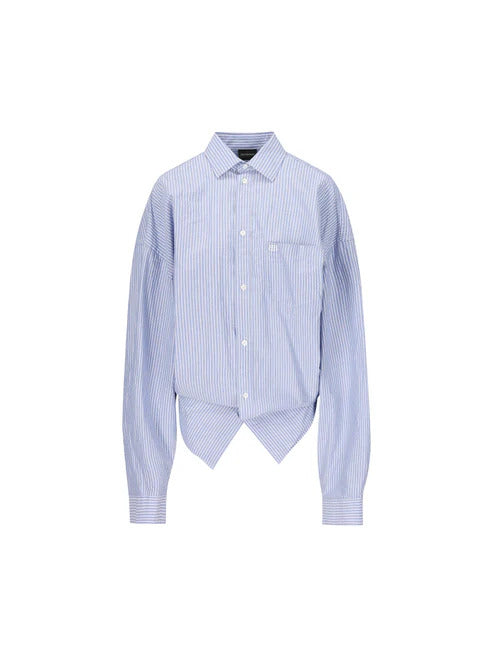 BALENCIAGA Comfort Fit Cotton Shirt for Women - FW24 Collection