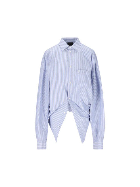 BALENCIAGA Comfort Fit Cotton Shirt for Women - FW24 Collection