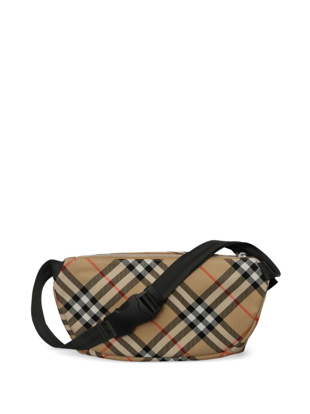 BURBERRY Check Belt Handbag for Men