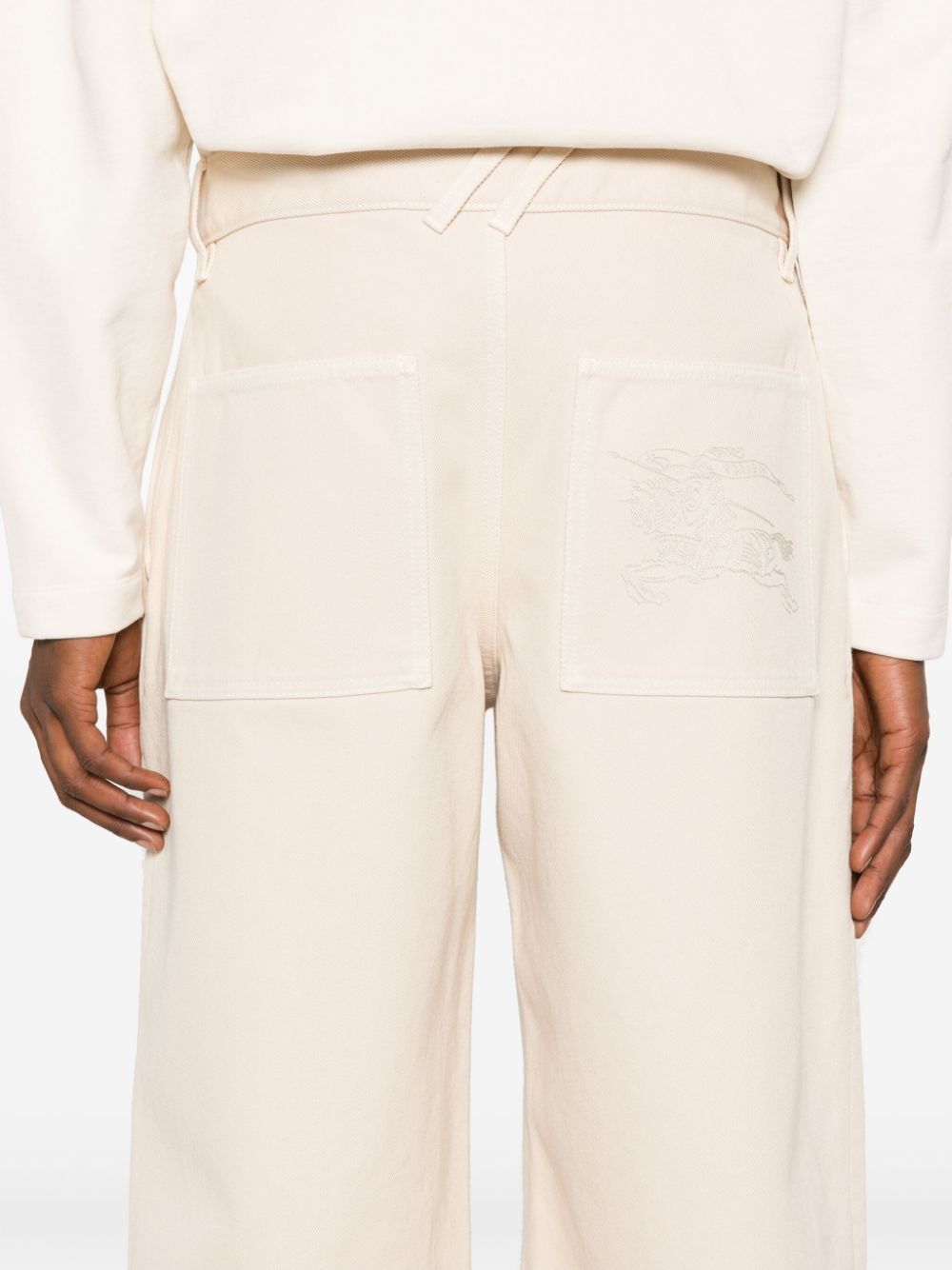 BURBERRY Men's Premium Cotton Jeans - Mini Fit