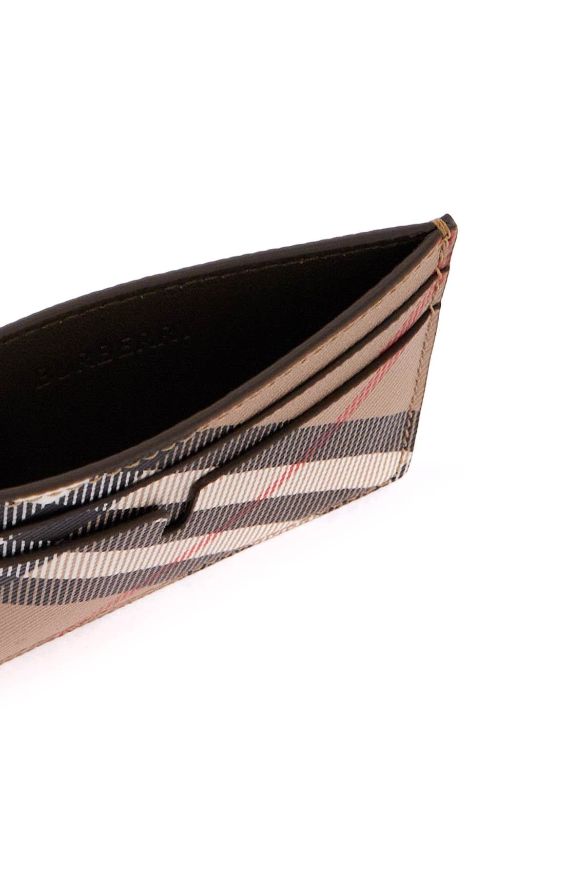 BURBERRY Mini Printed Canvas Card Holder