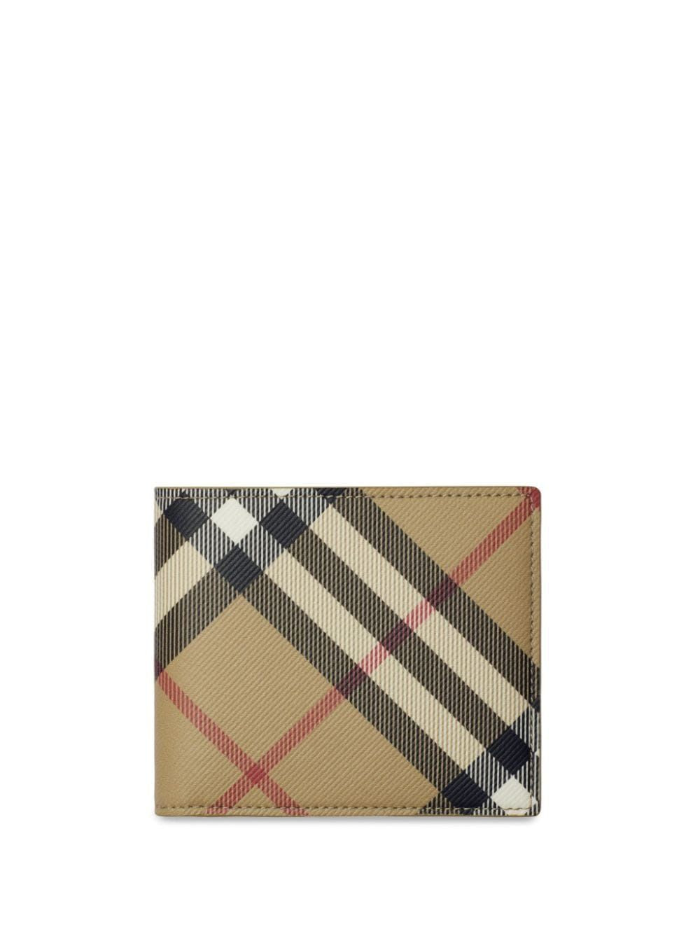 BURBERRY Mini Check Print Wallet