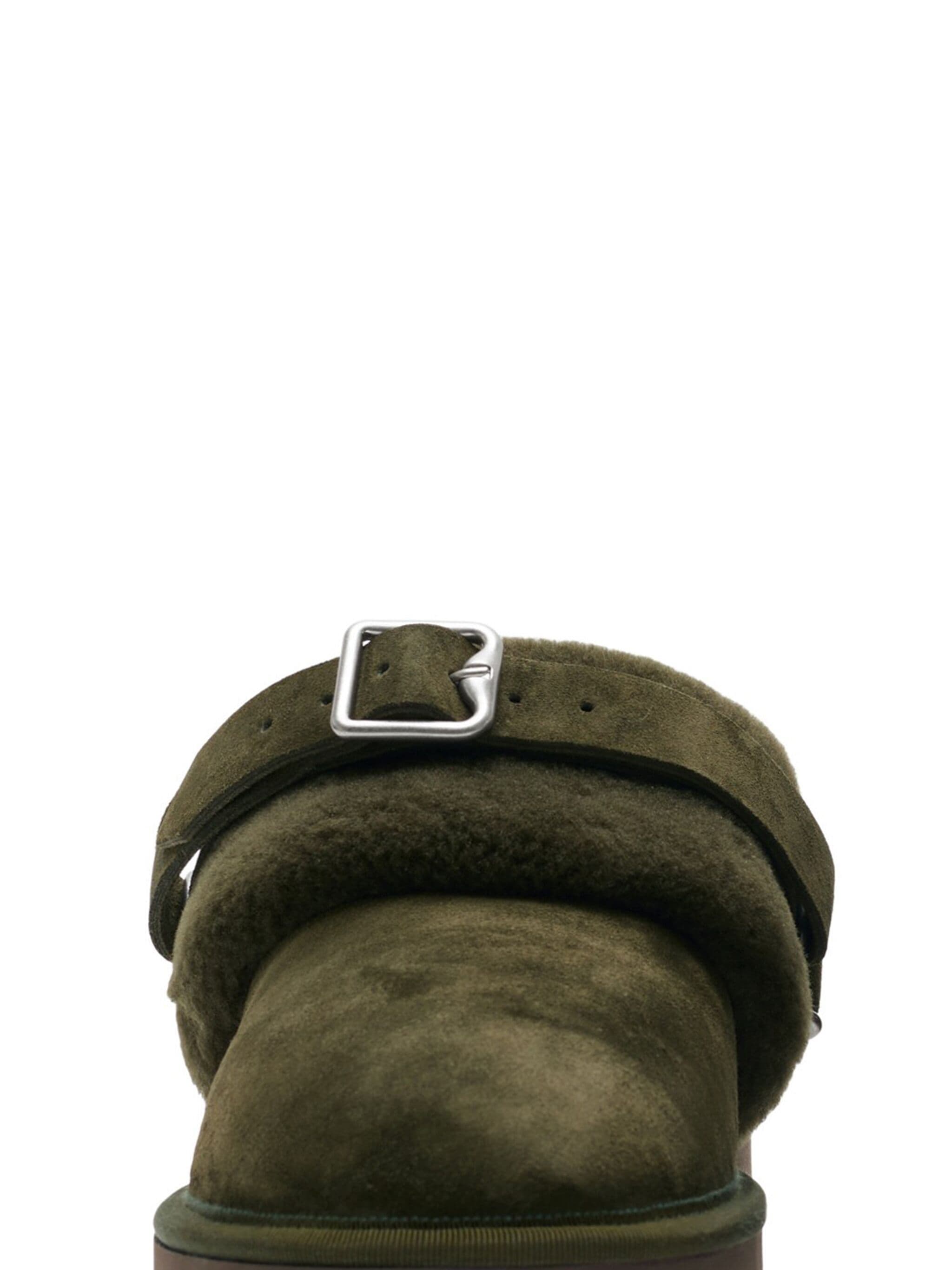 BURBERRY Chubby Cotton Flat Sandals for Men