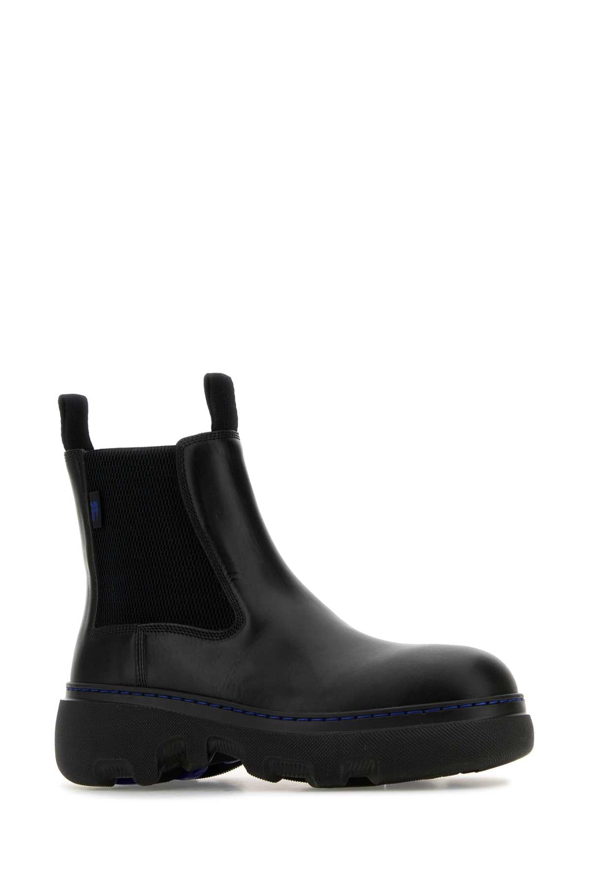 BURBERRY Men's Mini Creeper Leather Ankle Boots