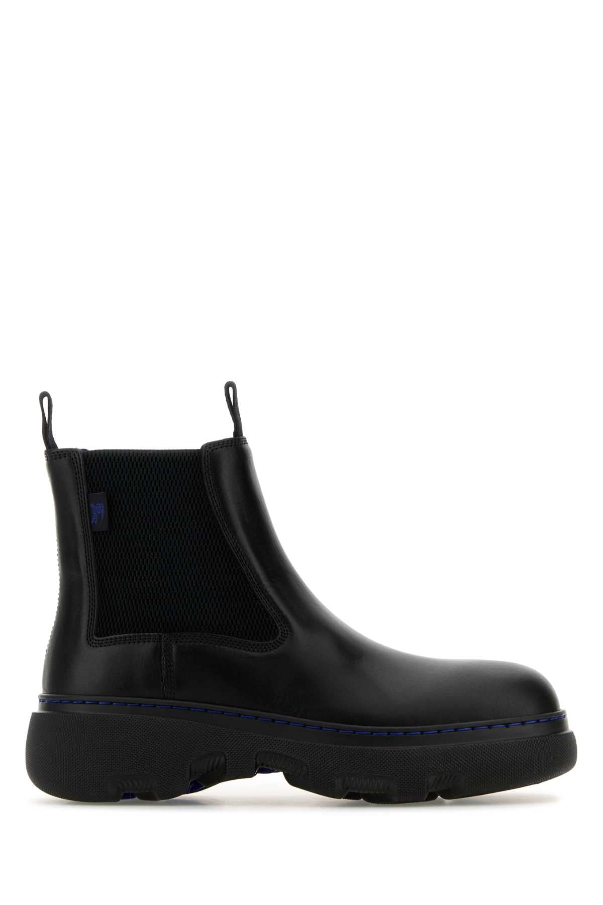 BURBERRY Men's Mini Creeper Leather Ankle Boots