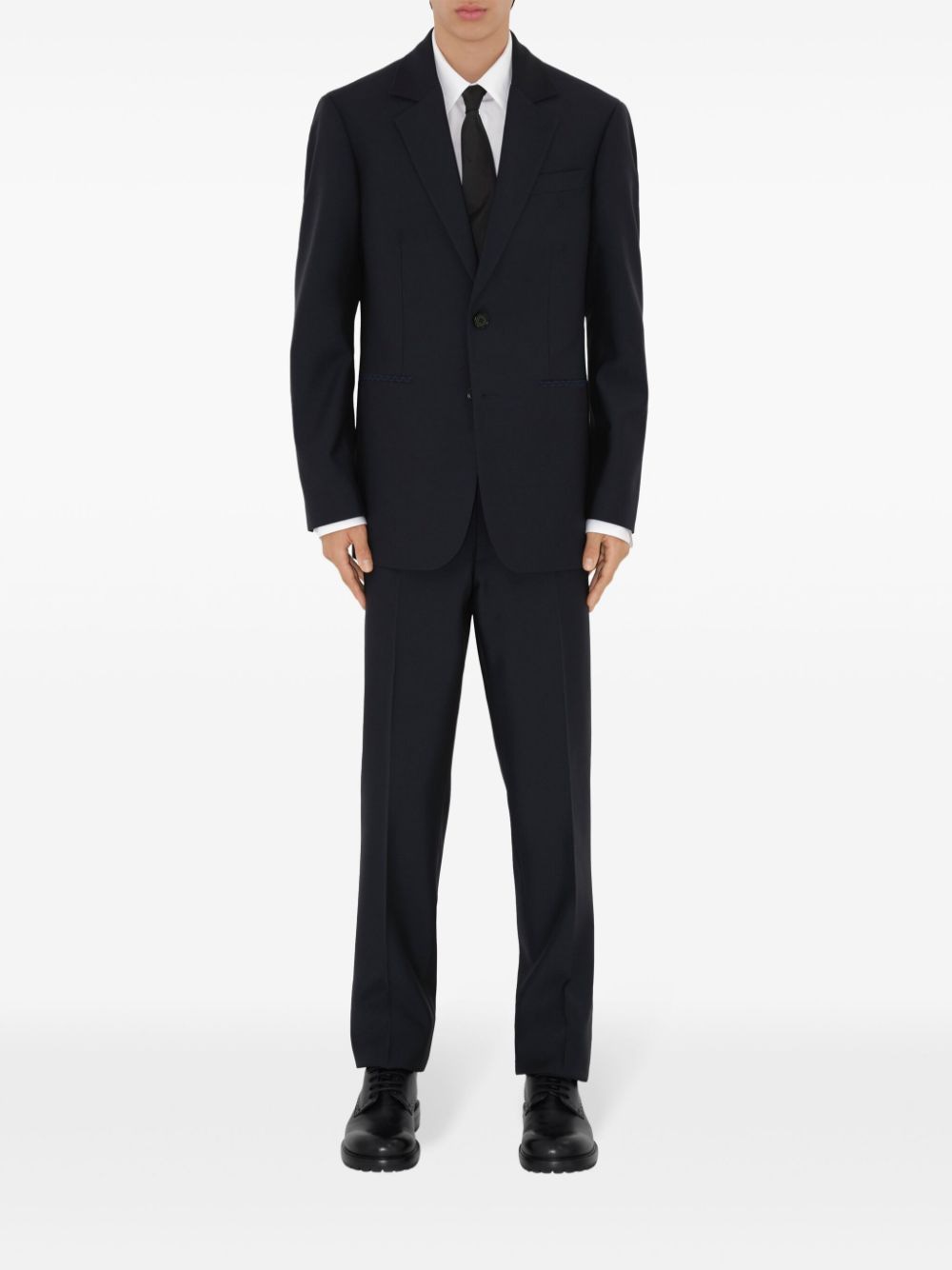 BURBERRY Men's Tailored Suit Pants - Straight-Leg Cut