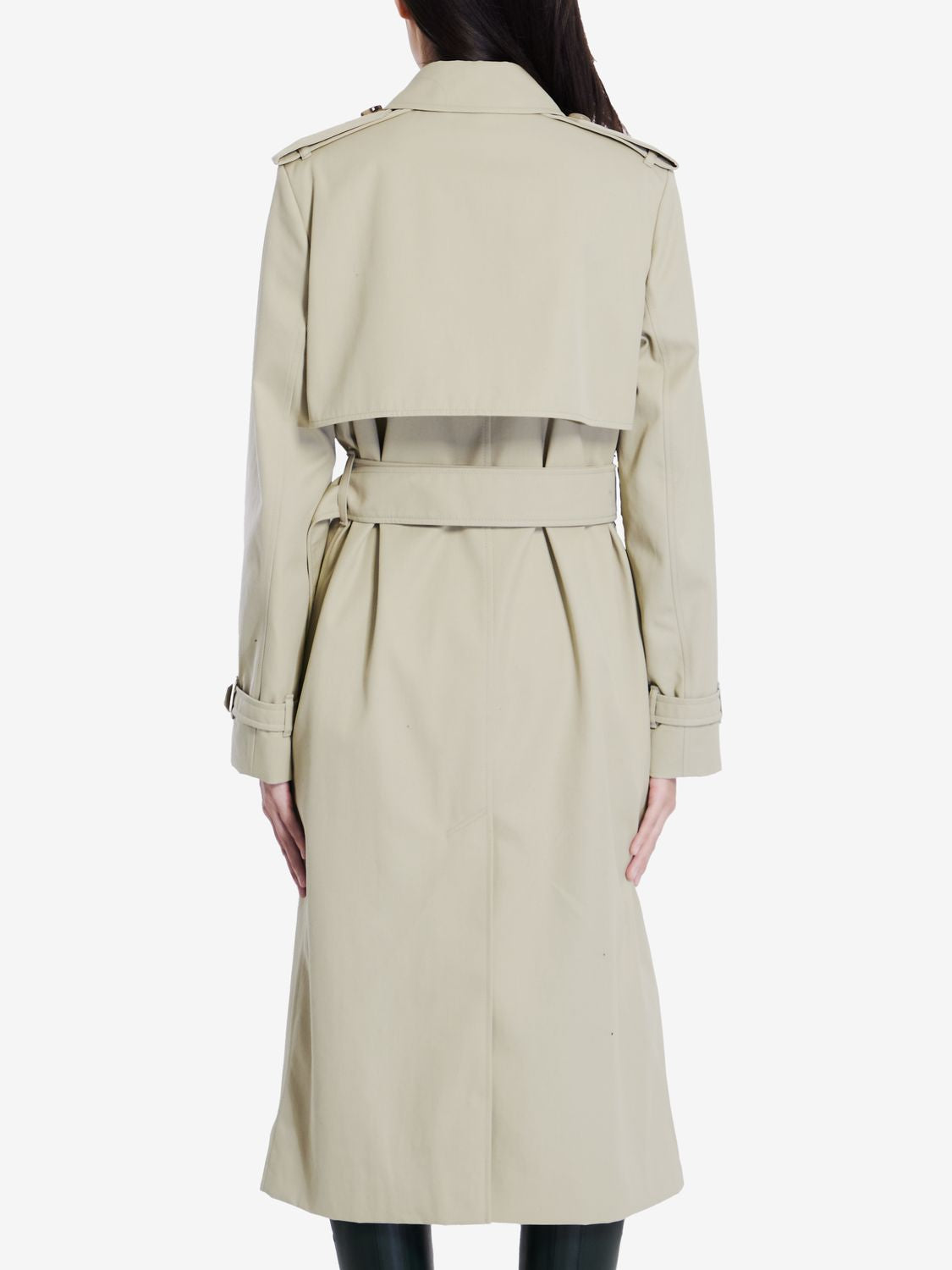 BURBERRY Polyester Blend Trench Jacket for Women