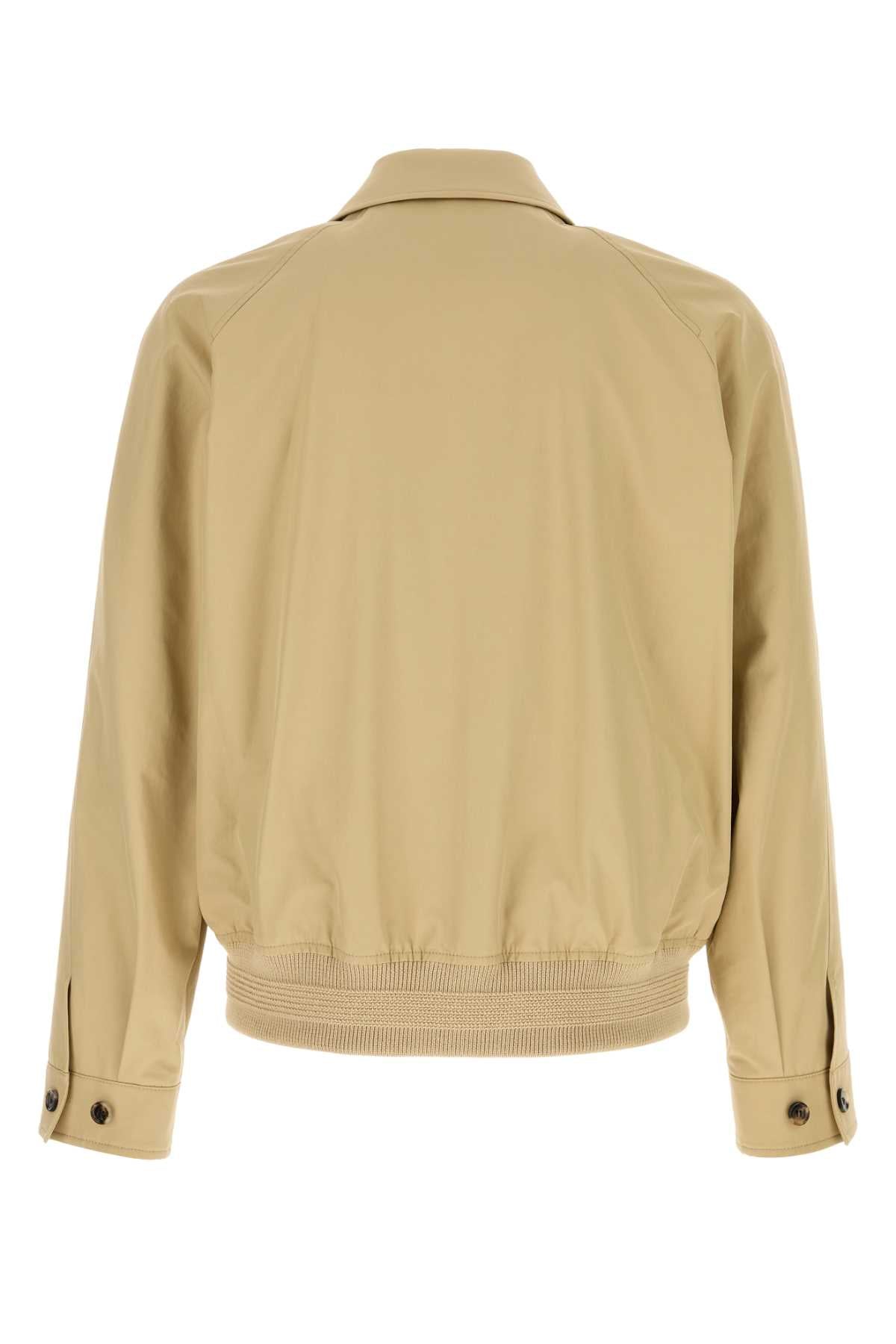 BURBERRY Classic Gabardine Harrington Jacket for Men