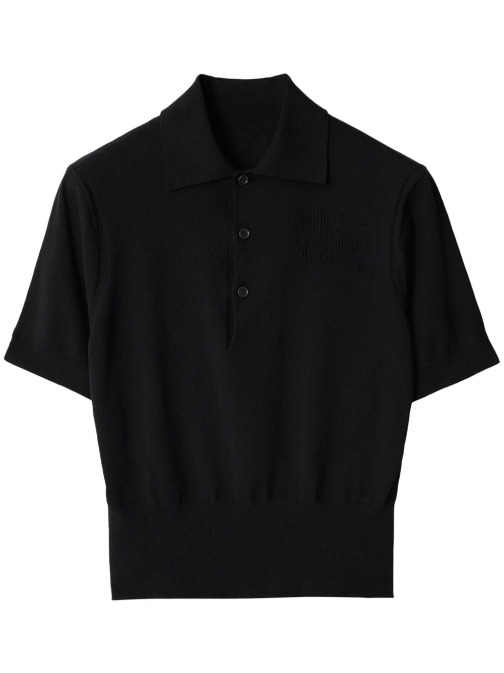 BURBERRY Regular Fit Stretch Cotton Polo Shirt - Size S