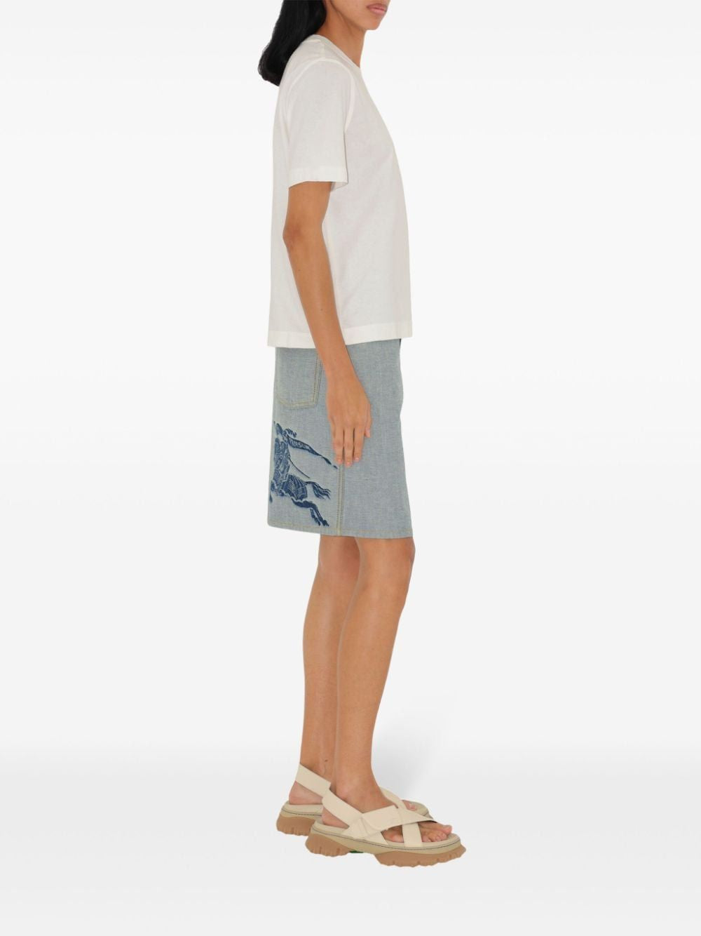 BURBERRY Womens Mini Graphic Tee