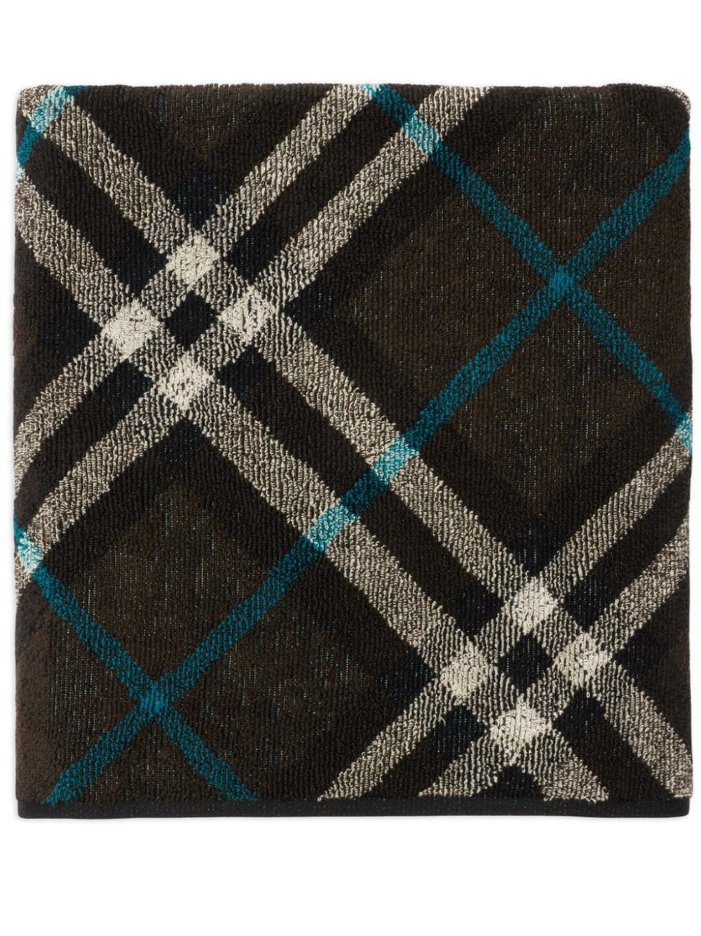 BURBERRY Bias Check Cotton Towel