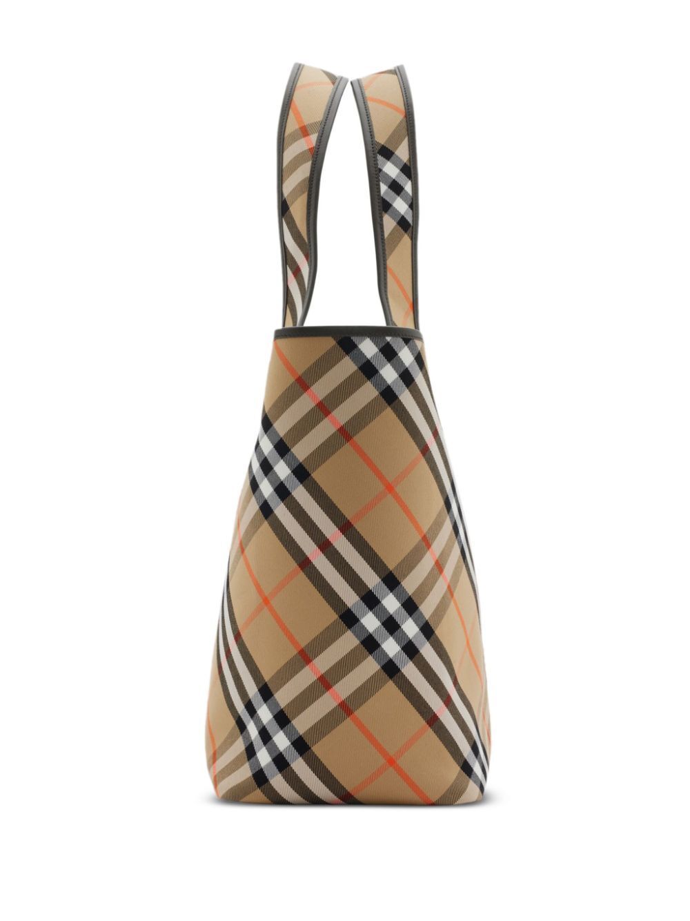 BURBERRY Medium Check Tote Handbag