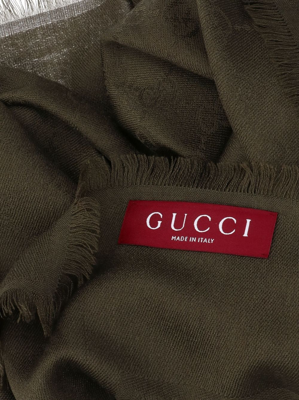GUCCI GG Jacquard Scarf