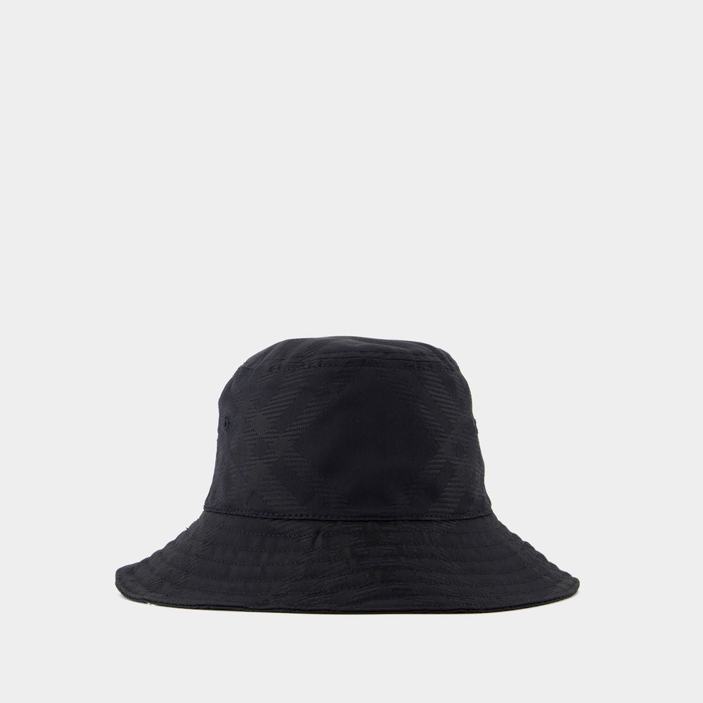 BURBERRY Tonal Bias Buket Hat - Unisex