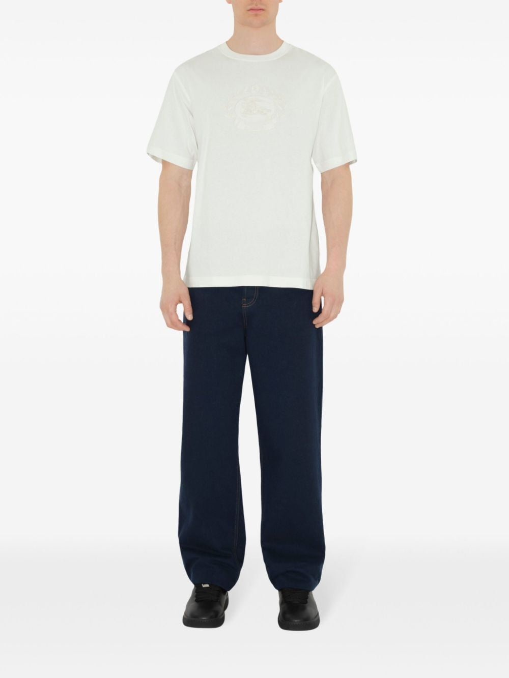 BURBERRY Men's Classic T-Shirt - Fall 2024 Edition