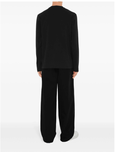 BURBERRY Ekd Print Cotton Sweatshirt