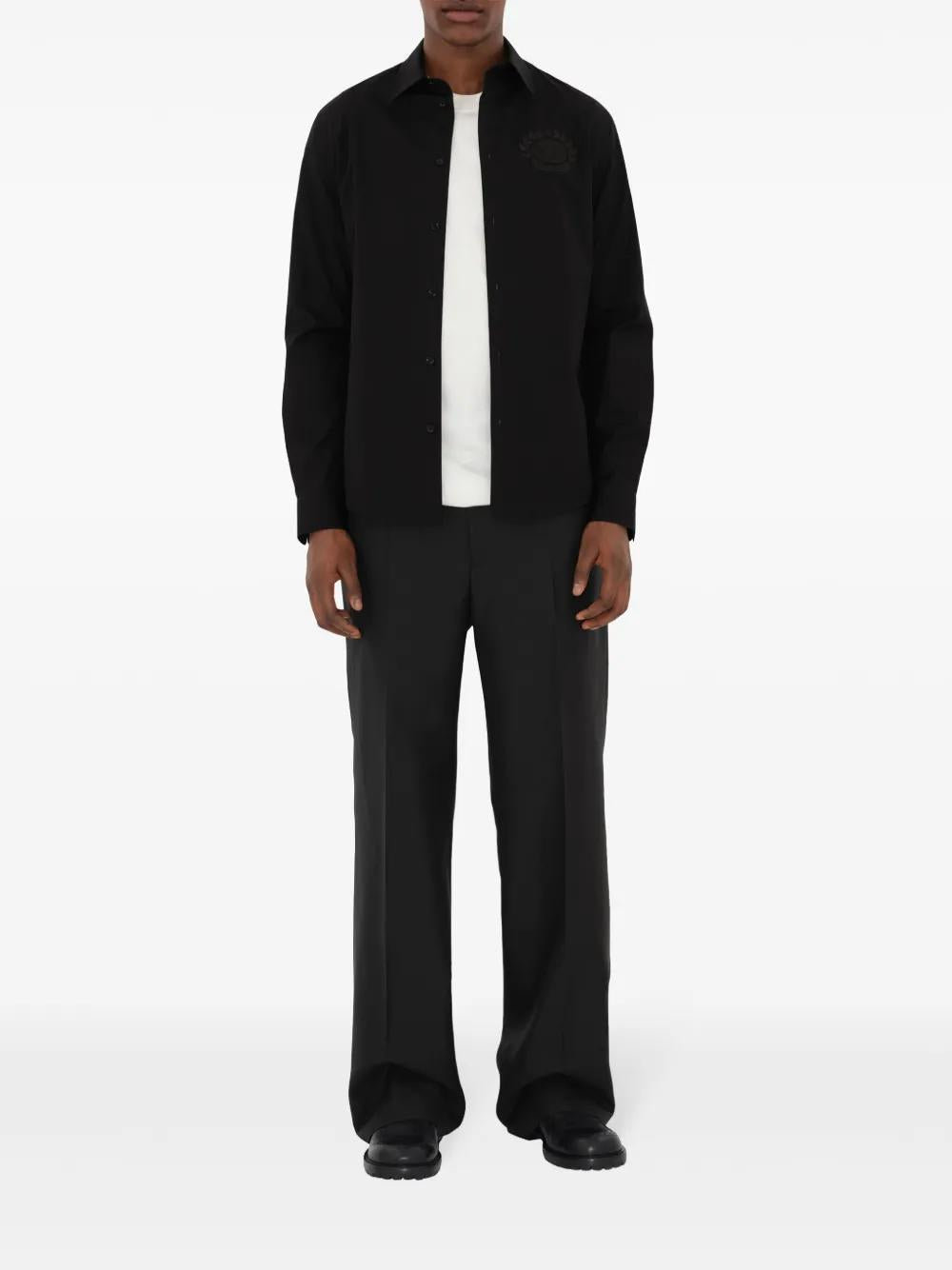 BURBERRY Classic Cotton Shirt for Men - Autumn/Winter 2024