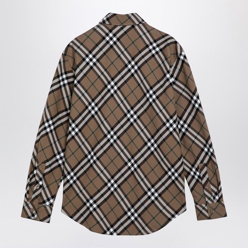 BURBERRY Classic Check Cotton Shirt for Men