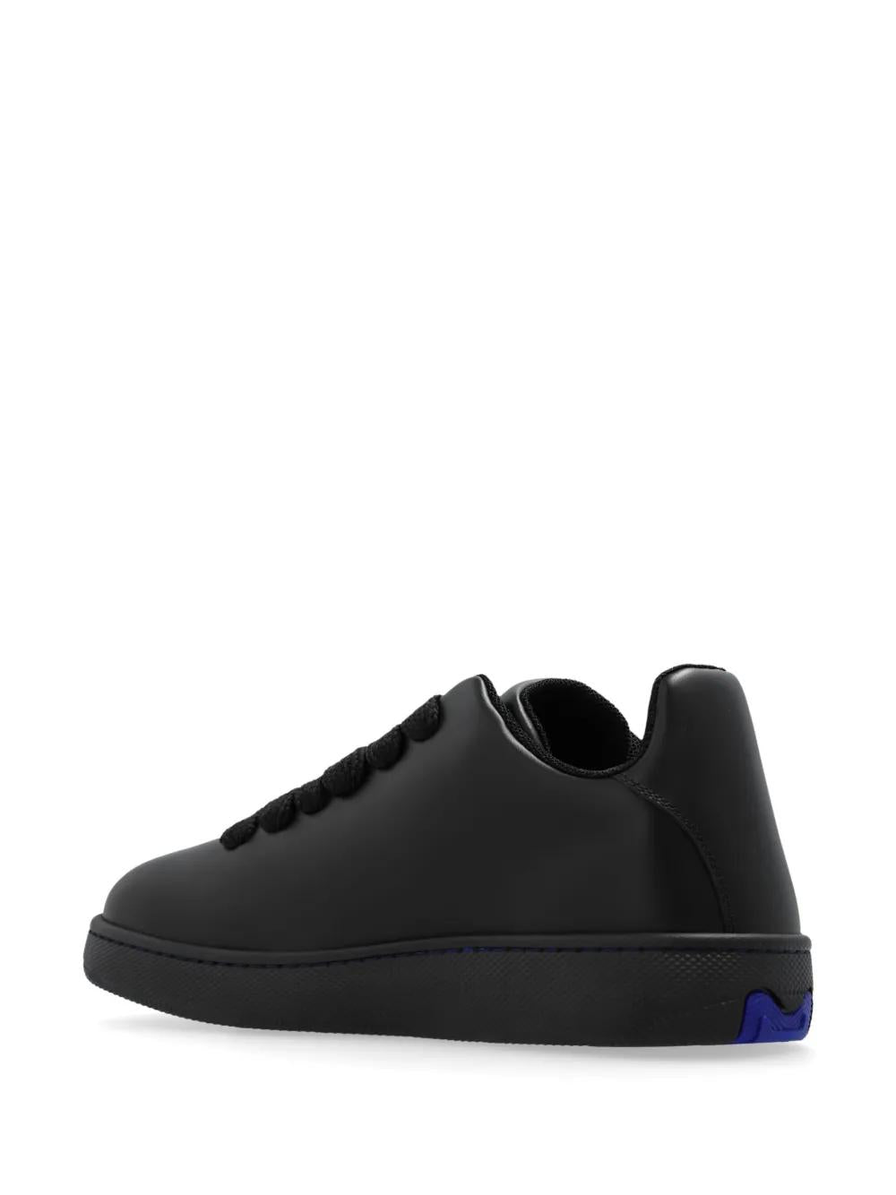 BURBERRY Premium 100% Leather Sneakers for Men - FW24 Collection