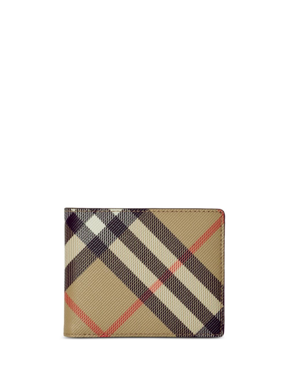 BURBERRY Mini Printed E-Canvas Wallet
