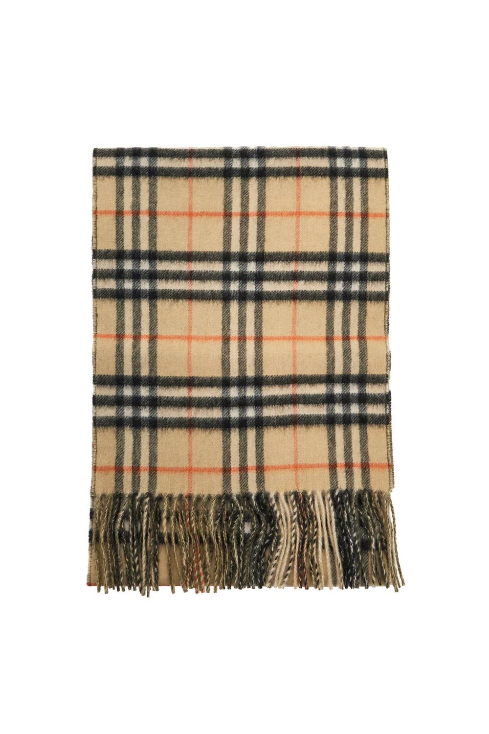 BURBERRY Embroidered Cashmere Scarf