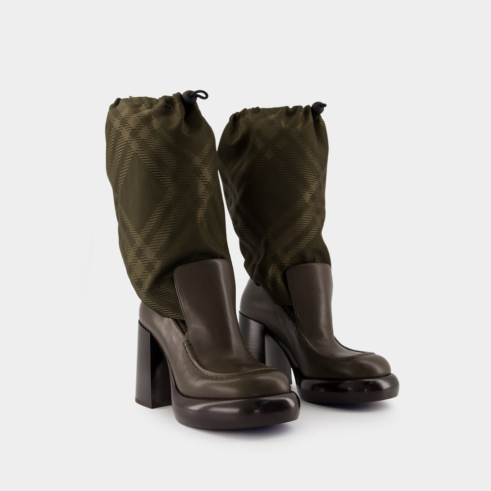BURBERRY 95 Wedge Boots for Women
