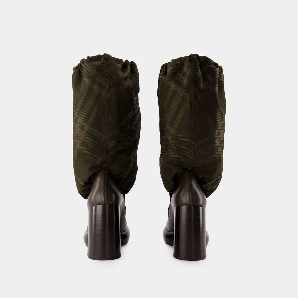 BURBERRY 95 Wedge Boots for Women