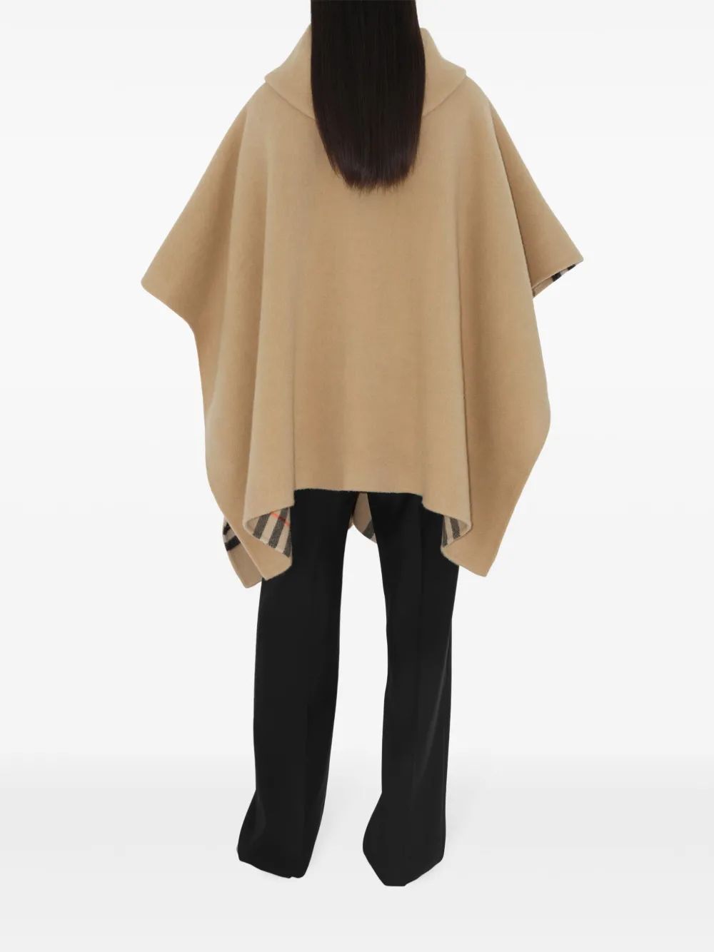 BURBERRY Solid Check Knitwear Unisex Sweater